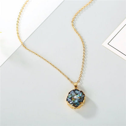 Sunflower Resin Pendant Necklace - Trendy Radar