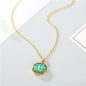 Sunflower Resin Pendant Necklace - Trendy Radar