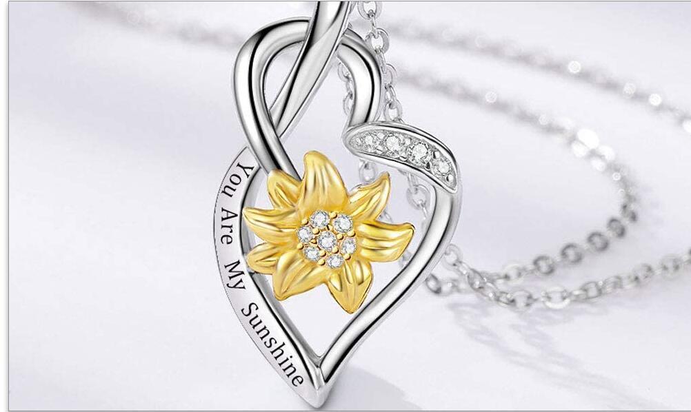 Sunshine Sunflower Pendant Necklace - Trendy Radar