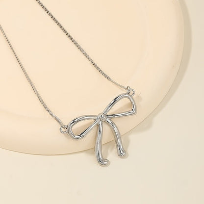 Sweet Light Luxury Bow Necklace for - Trendy Radar