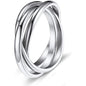 Three-Ring Rotating Anxiety Relief Ring - Trendy Radar