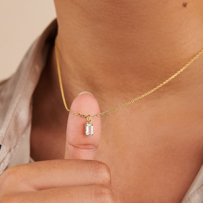 Titanium Steel Birthstone Necklaces - Trendy Radar