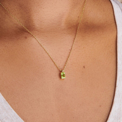 Titanium Steel Birthstone Necklaces - Trendy Radar