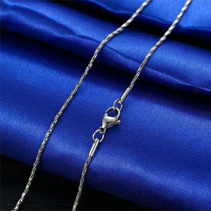 Titanium Steel Couple Necklace - Trendy Radar