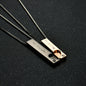 Titanium Steel Couple Necklace - Trendy Radar
