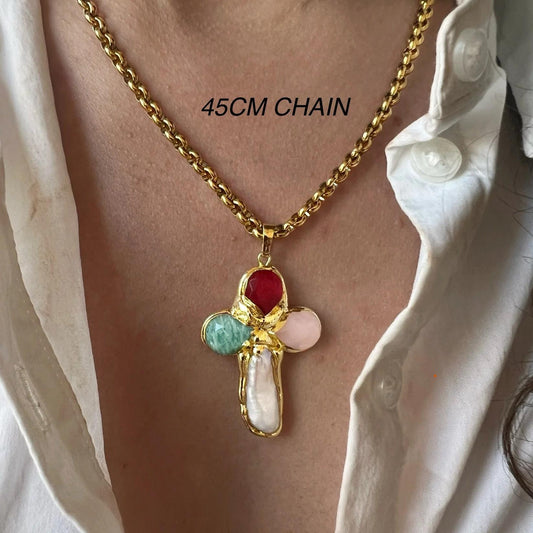 Titanium Steel Cross Pendant Necklace - Trendy Radar