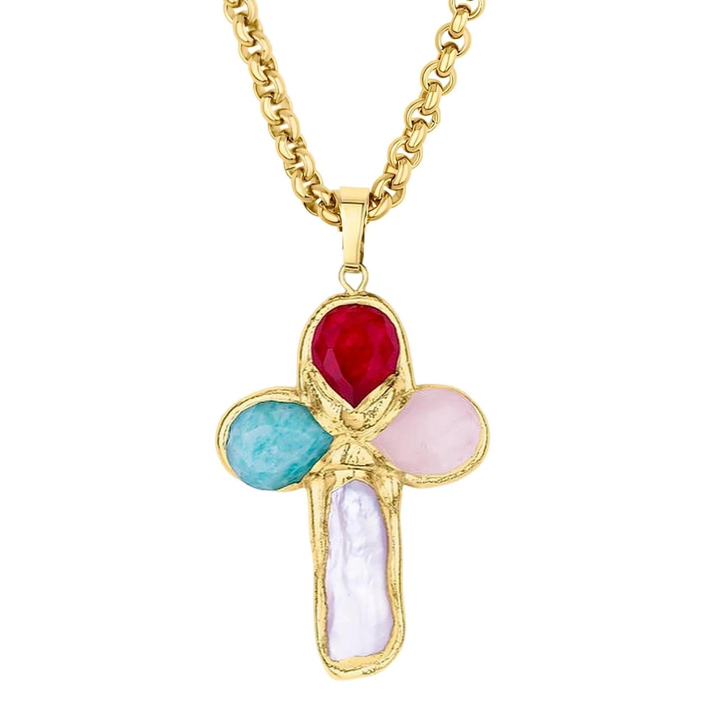 Titanium Steel Cross Pendant Necklace - Trendy Radar
