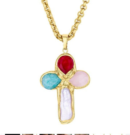 Titanium Steel Cross Pendant Necklace - Trendy Radar