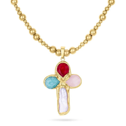 Titanium Steel Cross Pendant Necklace - Trendy Radar