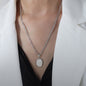 Titanium Steel Flower Pendant Necklace - Trendy Radar