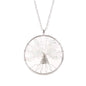 Tree of Life Crystal Gravel Pendant Necklace - Trendy Radar