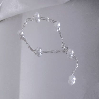 Trendy Starry Pearl Necklace & Bracelet for Women - Trendy Radar