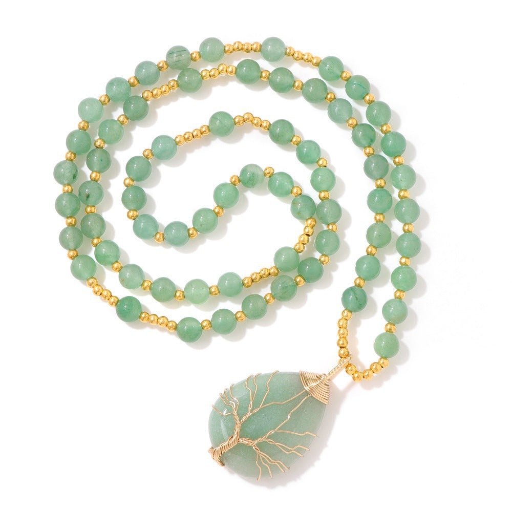 Unisex Crystal & Gemstone Pendant Necklaces - Trendy Radar