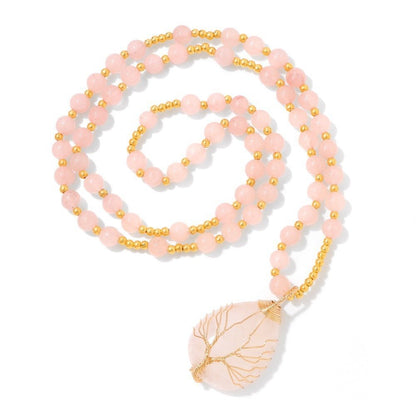 Unisex Crystal & Gemstone Pendant Necklaces - Trendy Radar