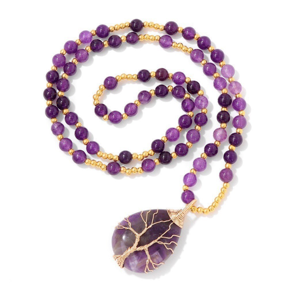 Unisex Crystal & Gemstone Pendant Necklaces - Trendy Radar