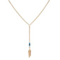 Vintage Beaded Turquoise Crystal Necklace - Trendy Radar