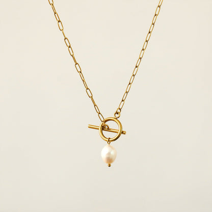 Women's Baroque Pearl Pendant Necklace - Trendy Radar