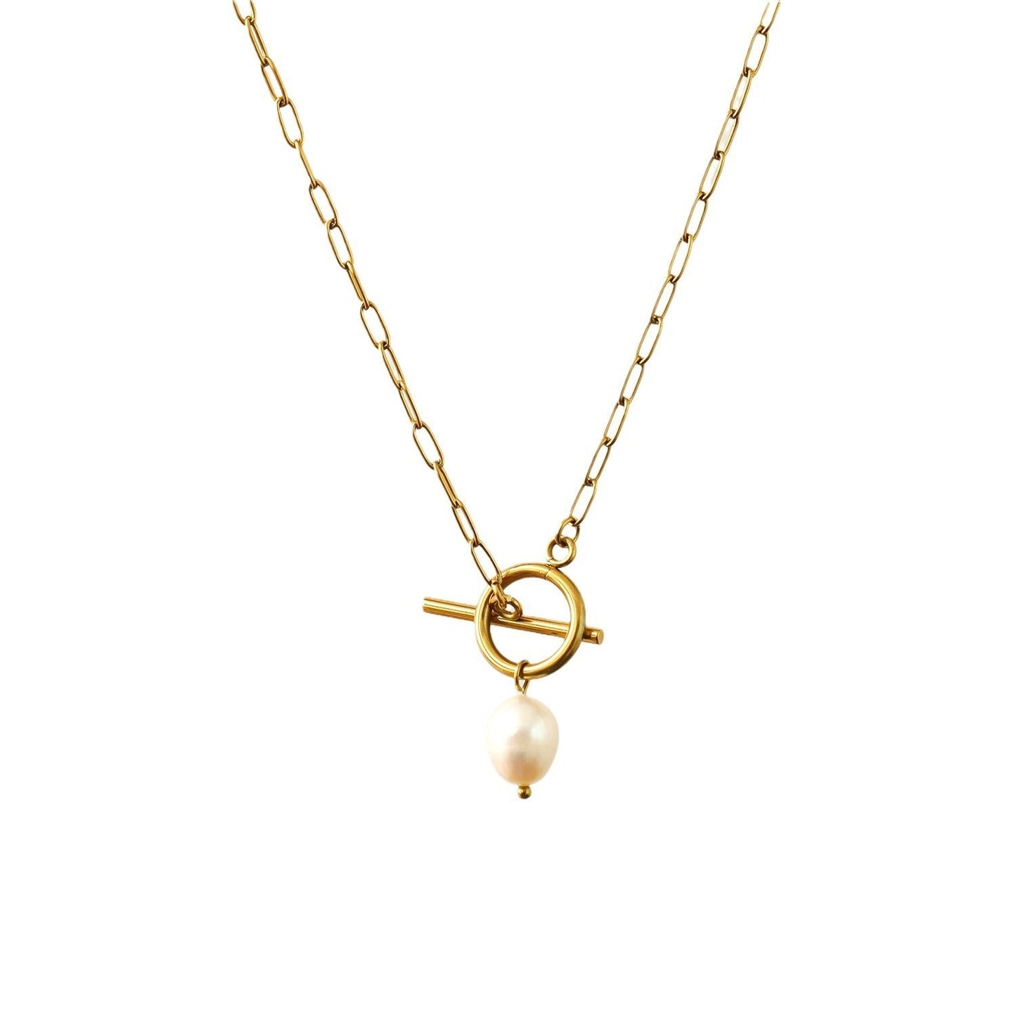 Women's Baroque Pearl Pendant Necklace - Trendy Radar