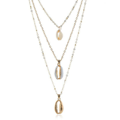 Women’s Double Layer Geometric Necklace - Trendy Radar