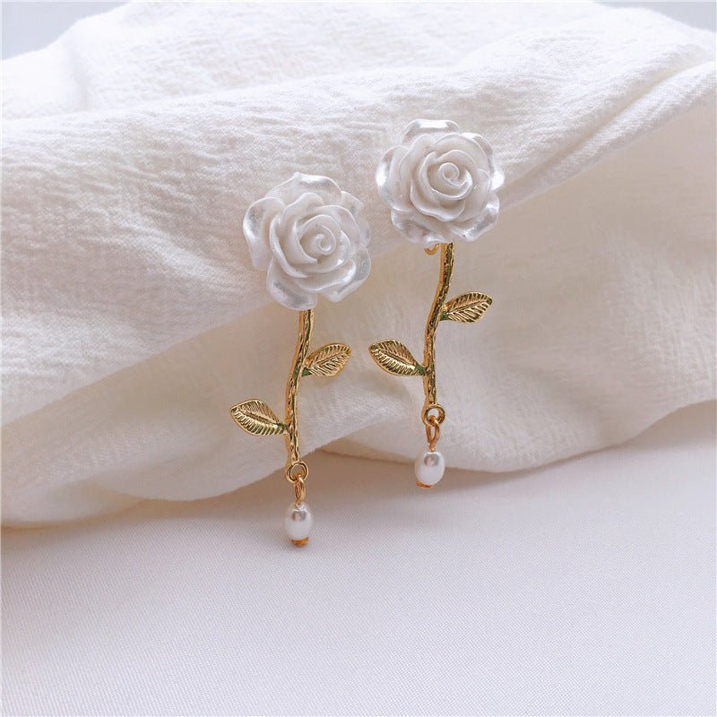 Women’s Flower Metal Alloy Earrings - Trendy Radar