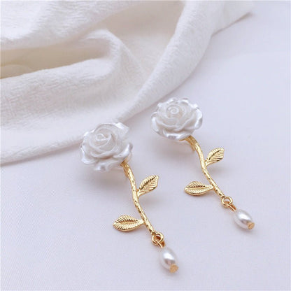 Women’s Flower Metal Alloy Earrings - Trendy Radar