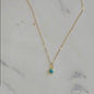 Women’s Simple Fashion S925 Sterling Silver Turquoise Necklace - Trendy Radar