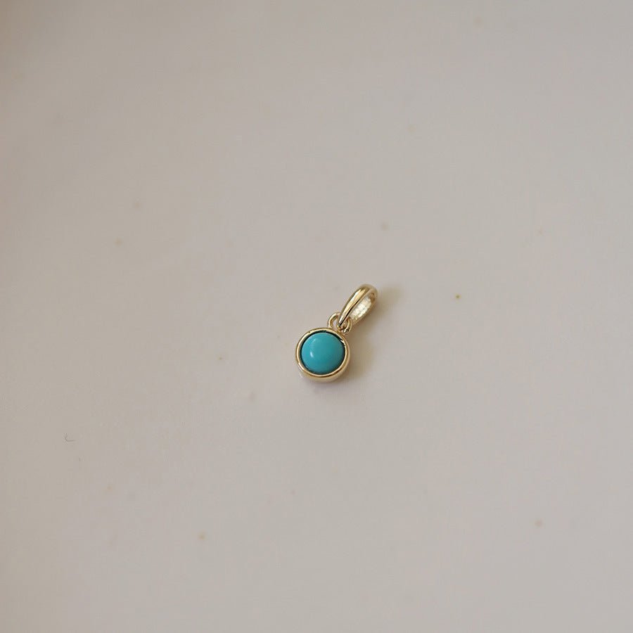 Women’s Simple Fashion S925 Sterling Silver Turquoise Necklace - Trendy Radar