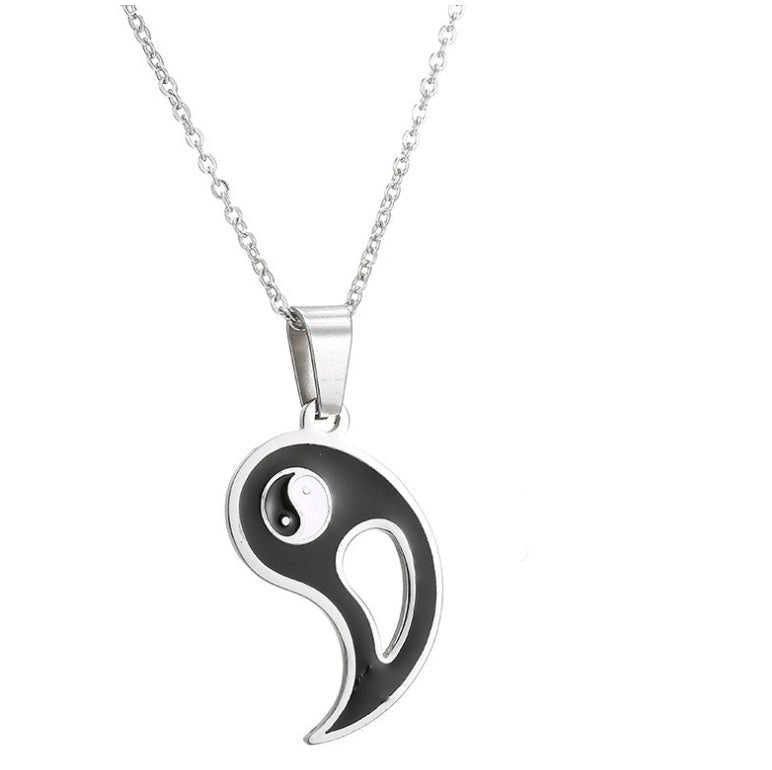 Yin & Yang Couples Necklace Set - Trendy Radar