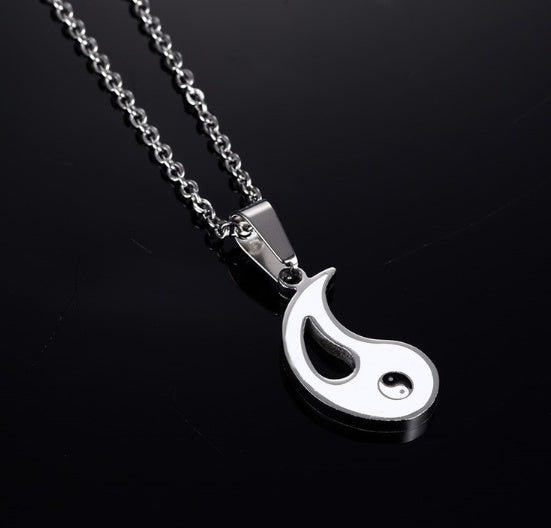 Yin & Yang Couples Necklace Set - Trendy Radar