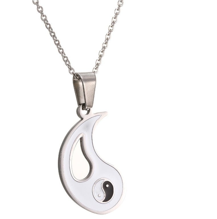 Yin & Yang Couples Necklace Set - Trendy Radar