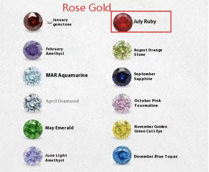 Zircon Birthstone Necklace - Trendy Radar