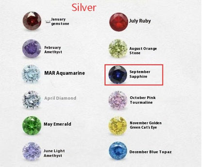 Zircon Birthstone Necklace - Trendy Radar