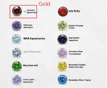 Zircon Birthstone Necklace - Trendy Radar