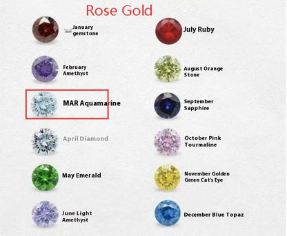 Zircon Birthstone Necklace - Trendy Radar
