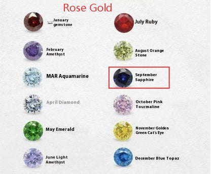 Zircon Birthstone Necklace - Trendy Radar