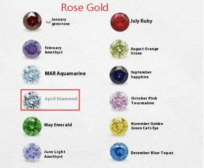 Zircon Birthstone Necklace - Trendy Radar